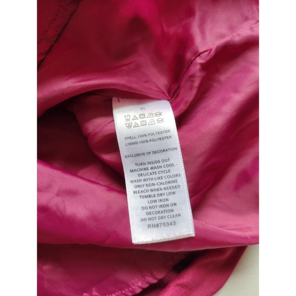 Girls pink velvet‎ dress size 2t - Picture 5 of 5